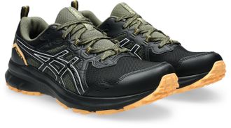 Asics Trailrunningschuh ASICS TRAIL SCOUT 3, Herren, Gr. 46,5, schwarz-weiss (schwarz, wei&szlig;), Textil, Schuhe Trailrunningschuh