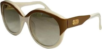 Celine Pre-owned Accessories, female, White, Size: ONE SIZE Pre-owned Plastic Sunglasses