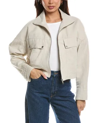 HUGO BOSS Jamoura-W Linen-Blend Jacket