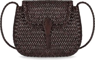 Dragon Diffusion BORSA A TRACOLLA MINI CITY TESTA MORO DRAGON DIFFUSION