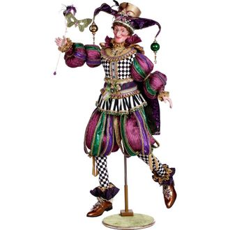 Mark Roberts Mr. Patri Gras Jester in Dark Purple at Nordstrom