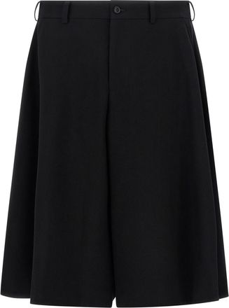 Comme Des Garçons Black Extra loose leg bermuda shorts