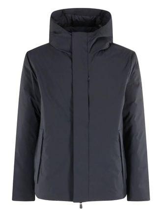 Save The Duck hooded jacket - men - Recycled Polyester - S - Black