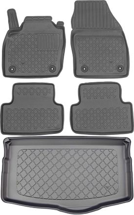 OEM Alfombrillas Aristar 193880g Maletero + Alfombrillas Aristar 603429 - Volkswagen T-cross Crossover Desde 04.2019, Pie Av2 Delantero - Instalado
