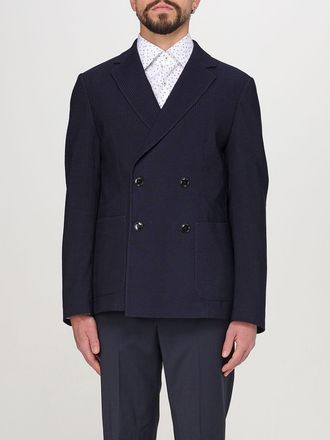 HUGO BOSS Blazer doppiopetto Boss in misto lana