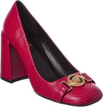 Versace Medusa Leather Pump