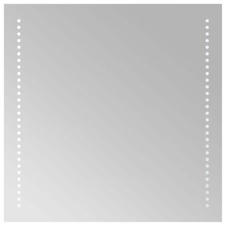 vidaXL Espejo De Ba&ntilde;o Led Transparente 50 X 50 Cm Vidrio Templado Vidaxl