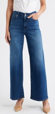 Frame Denim Le Slim Palazzo High Waist Wide Leg Jeans in Celebrity at Nordstrom, Size 24