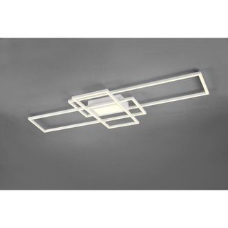 Trio Leuchten Trio Lighting - Irvine led ceiling light 3 rectÁngulos blancos con luz central con control remoto multifunciÓn de intensidad de luz y regulaciÓn de