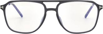 Tom Ford Blue Light Block Navigator Mens Eyeglasses FT5665-B 020 54