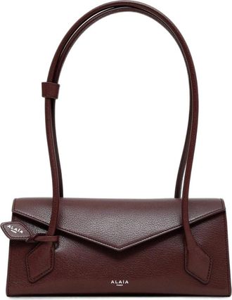 Alaia Small Le Teckel Leather East-West Bag