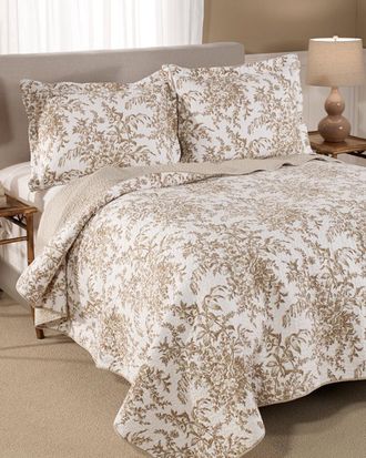 Laura Ashley Bedford Quilt Set