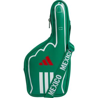 adidas Originals Mexico Finger Crossbody Bag in Bold Green/White/Scarlet at Nordstrom
