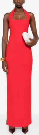 Solace London Womens Ilona Maxi Dress - Red - Size EU 36 (Womens)