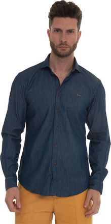 Harmont & Blaine Camicia casual Denim scuro Harmont & Blaine Uomo