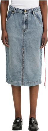 Darkpark Elsa Denim Skirt - Skirts - Mujer - Azul - W26