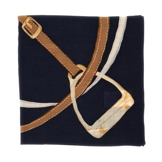 Ralph Lauren Foulard Quadrato Grande - - Accessories - Donna - Blu - ONE SIZE