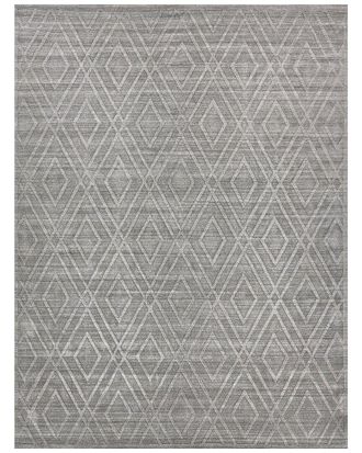 Exquisite Rugs Castelli Hand-Loomed New Zealand Wool & Bamboo Silk Area Rug