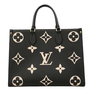 Louis Vuitton Beige Black Tote Bag (Pre-Owned)