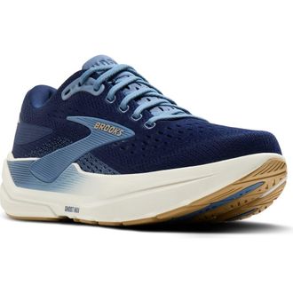 Brooks Ghost Max 3 Running Shoe in Blue/Starfish/Moonlight at Nordstrom, Size 11.5