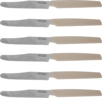Pedrini Set 6 coltelli tortora Active