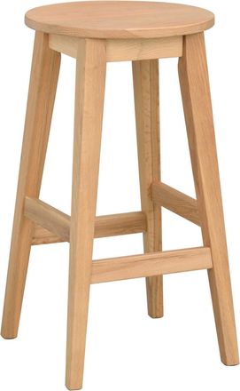 Rowico Massiver Barhocker Austin - Eiche Natur