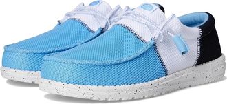 Hey Dude Wally Tri Varsity Mesh Mens Lace-up Boots Sky Blue/White : 10 M, Mesh/Rubber