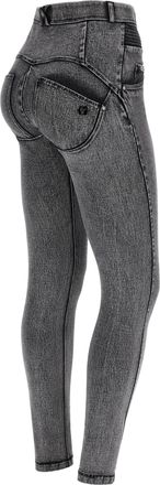 Freddy Jeans WR.UP in denim navetta vita altissima con inserti