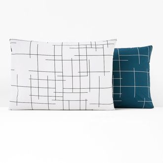 La Redoute Interieurs Omkeerbare kussensloop, Charline