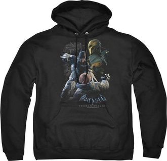 Gildan Batman Arkham Origins Punch Adult Pull Over Hoodie / Hooded Sweatshirt