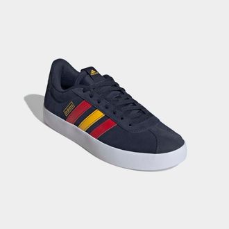 adidas Sneaker ADIDAS SPORTSWEAR VL COURT 3.0, Herren, Gr. 44,5, blau (legend ink, better scarlet, bold gold), Leder, Synthetik, Schuhe Sneaker, inspiriert v