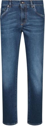 Dolce & Gabbana Jeans, Heren, Blauw, 4Xl, Dolce & Gabbana Jeans Multicolor