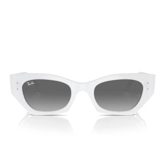 Ray-Ban Zena Rb 4430 Zonnebril - unisex - Zonnebrillen - Wit - 52 MM - Accessoires