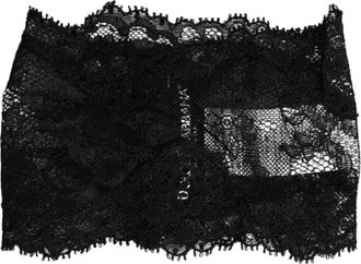 Dolce & Gabbana Lace Scarf - Black