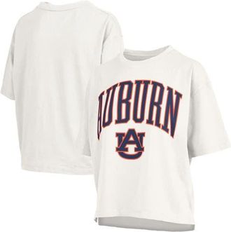 Pressbox Womens Pressbox White Auburn Tigers Nelson T-Shirt at Nordstrom, Size X-Large