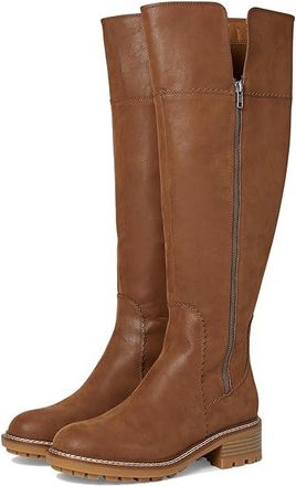 Mia Pike Womens Boots Cognac : 6.5 M, Leather