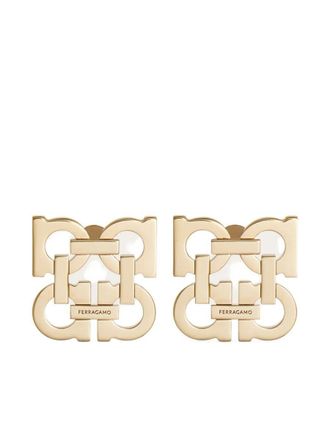 Ferragamo Four Gancini Clip On Earrings Accessories