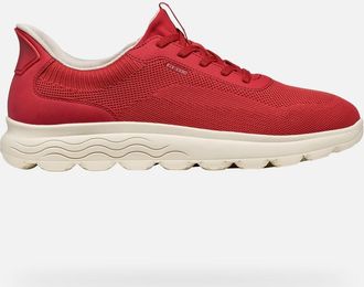 Geox Scarpe Spherica Plus Uomo Rosso