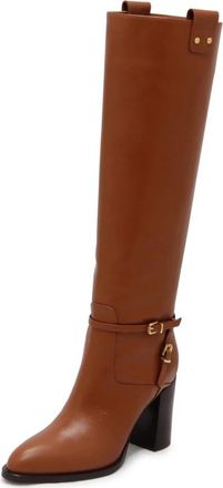 Lella Baldi Lt 2465 27860 Cuoio - Dames - Laarzen met Hak - Bruin - 36 EU - Leer - Schoenen