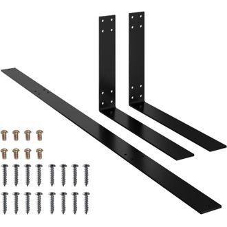 vidaXL Respaldo Para Sof&aacute; De Palets 110 Cm Hierro Negro Vidaxl