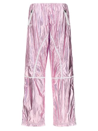 Tom Ford Laminated Track Pantaloni Rosa-Donna