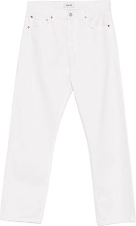 A Gold E Jeans Bianco-Donna