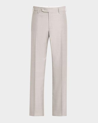 Stefano Ricci Men & apos;s Wool and Silk Five-Pocket Pants