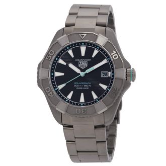 Tag Heuer Aquaracer Professional 200 Solargraph Black Dial Watch WBP1184.BF0008
