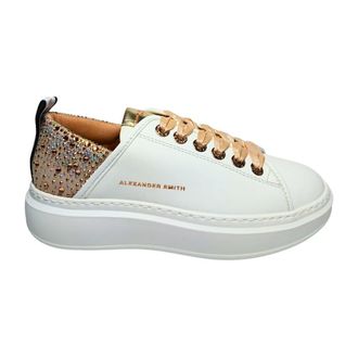 Alexander Smith Sneakers, female, White, Size: 11 US sneaker Pelle