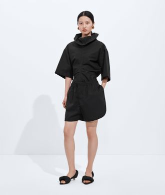 Bottega Veneta Shorts in twill di lana leggero - Nero - Donna - 36