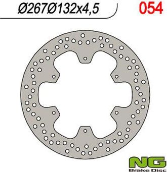 OEM Disco De Freno Delantero Ng Yamaha Xt 600 1985-1994 267 Mm 4,5 Mm