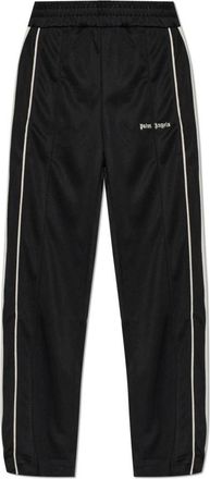 Palm Angels Pantalones con Logo - Trousers - Hombre - Negro - S