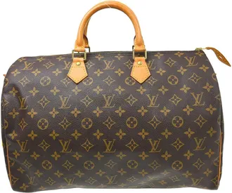 Louis Vuitton Speedy Monogram Canvas Brown Canvas Handbag (Pre-Owned)