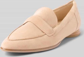H&ouml;gl Loafers mit Blockabsatz in Taupe, Gr&ouml;&szlig;e 41